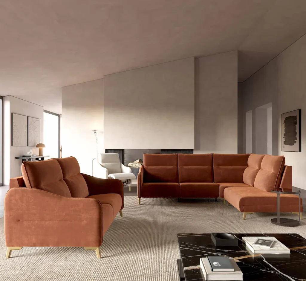 Sofá en Carcaixent con estilo moderno y gran confort