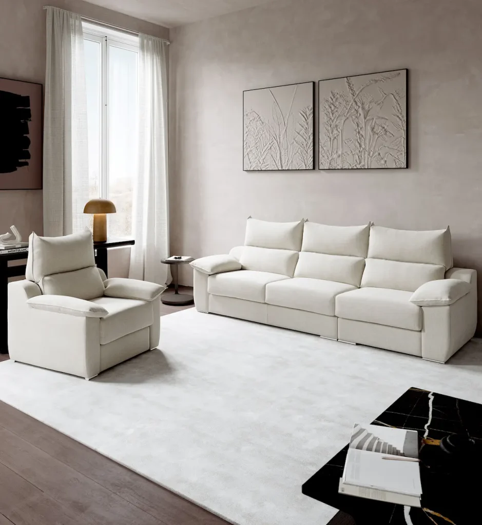 Sofá en Villarreal con estilo contemporáneo y acabados elegantes